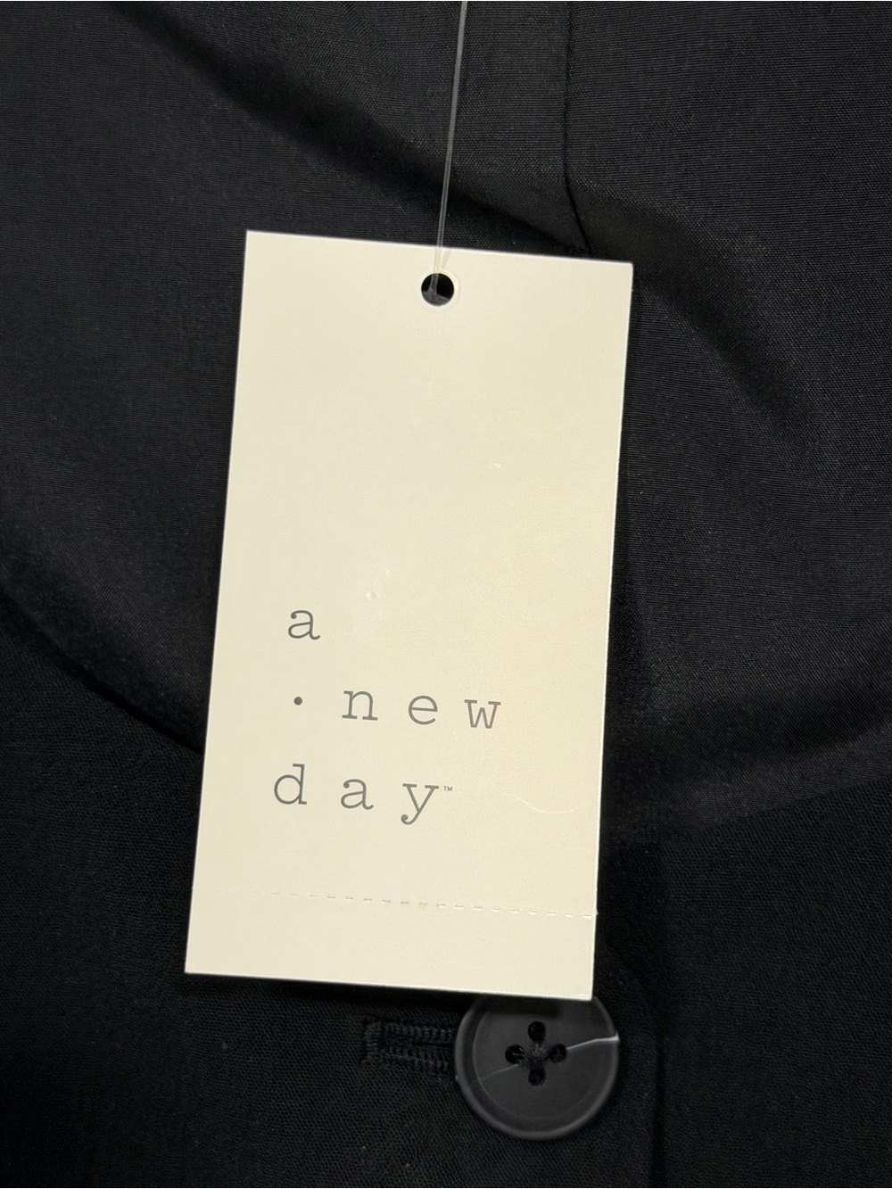 a new day Black Button-Front Women's Vest - Picture 5 of 8